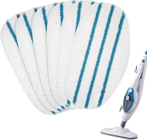 Miniatura 9 de Paquete de 10 almohadillas de repuesto para trapeador de vapor para limpieza PurSteam ThermaPro Steam Mop Cleaner10 en 1 y Thermapro 211