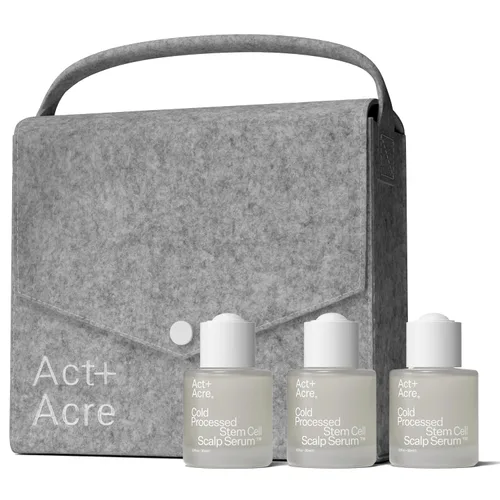 Miniatura 11 de Act+ Acre Suero de cuero cabelludo de células madre procesadas en frío Para un cabello más grueso y de aspecto más completo Células madre