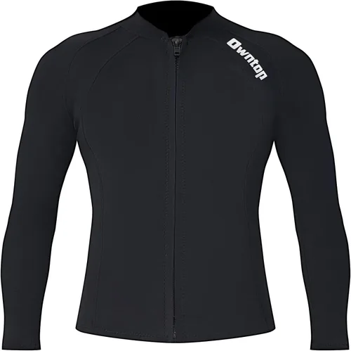 Miniatura 7 de Owntop Camisetas de neopreno Mujeres y hombres Manga larga de neopreno de 0.079 in Flexible y cómodo Cremallera frontal YKK Surfing Buceo