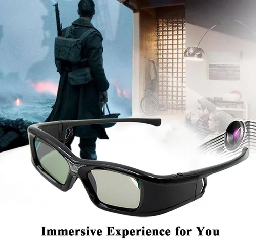 Miniatura 9 de Gafas 3D, GL410 Gafas 3D para proyector Full HD Active DLP Link para Optama Acer ViewSonic Sharp Dell DLP Link proyectores