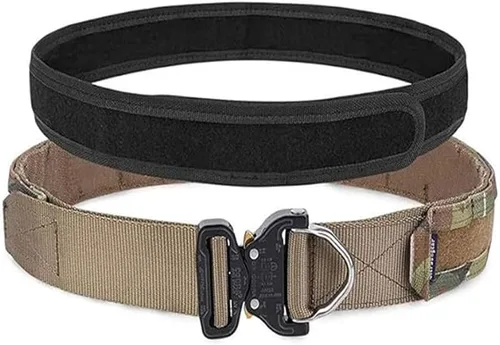 Miniatura 2 de EMERSONGEAR Cinturón táctico con hebilla de cobra, cinturón Molle de liberación rápida, cinturón interior resistente de 1.75 pulgadas interior de 2