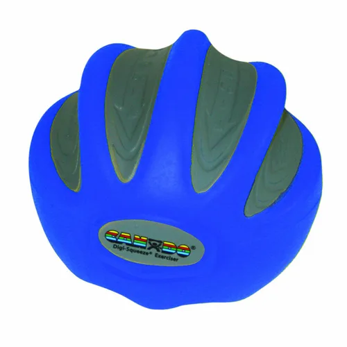 Miniatura 12 de CanDo 10-1995 Digi-squeeze Ejercitador para manos, Grande, M, Verde: Medio, 1