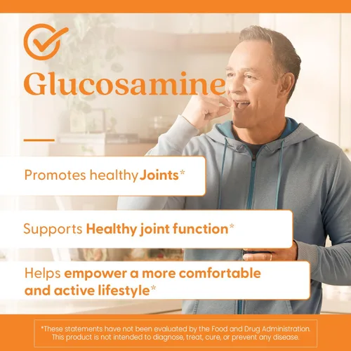 Miniatura 6 de Doctor's Best Suplemento de glucosamina para hombres y mujeres – Glucosamina 1500 mg por 2 cápsulas, apoyo para la salud de las articulaciones