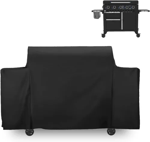Miniatura 12 de ZJYWSCH Cubierta para parrilla Pit Boss de 2 quemadores Ultimate Lift-Off Griddle PB2BGD2, resistente al agua, PitBoss 2B Ultimate