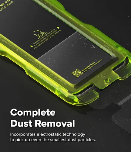 Miniatura 4 de Ringke Paquete de 2 protectores de pantalla para OnePlus 15, vidrio templado de fácil deslizamiento [súper fácil de instalar], compatible