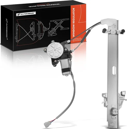 A-Premium Elevalunas eléctrico con motor compatible con Kia Sportage 1995-2000 Sport Utility 4 puertas, solo para el lado del pasajero trasero