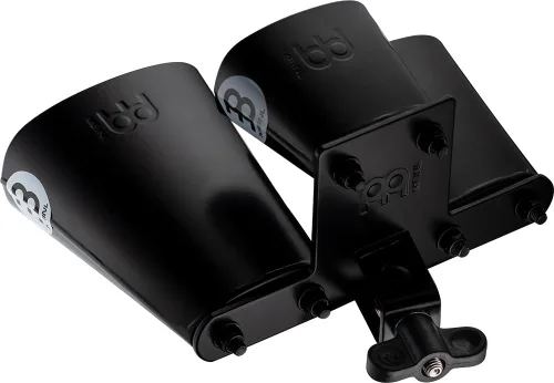 Miniatura 3 de Meinl Percussion SLTRI-BK - Campana triple de acero con recubrimiento en polvo negro