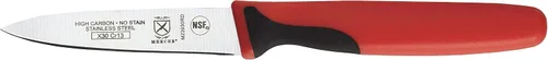 Miniatura 5 de Mercer Culinary Millennia Colors - Juego de 5 tableros magnéticos con asas rojas, madera de caucho Rojo