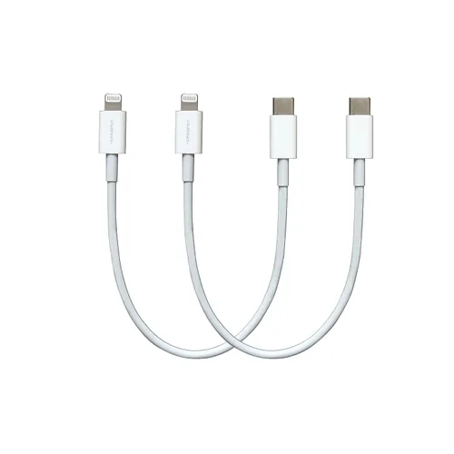 Miniatura 8 de Cable corto USB C a Lightning de 8 pulgadas, con certificación Apple MFI de carga rápida con entrega de energía para iPhone 13/12 Pro/Pro Max, iPad