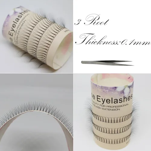 Miniatura 9 de Scala pestañas individuales negras, larga extensión de pestañas falsas y naturales, maquillaje, belleza, salud, maquillaje pestañas falsas