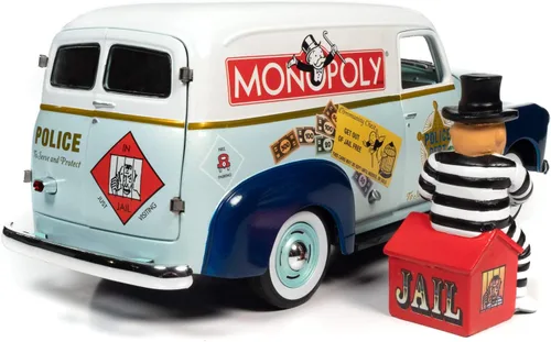Miniatura 6 de Auto World Monopoly 1948 Chevrolet Panel Delivery w/Resin Figura 1:18