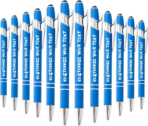 Miniatura 28 de AIFLM Bolígrafos personalizados con nombre a granel hasta 500 unidades de bolígrafos grabados gratis con tu nombre y texto para negocios
