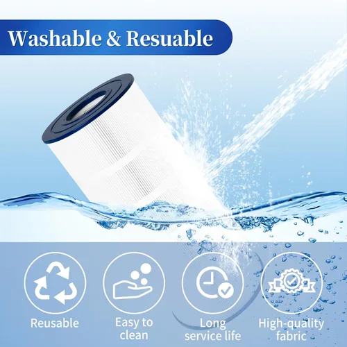 Miniatura 5 de Filtro de piscina PA120 de repuesto compatible con Hay- Ward C1200, CX1200RE, Unicel C-8412, Filbur FC-1293, apto para Waterway Clearwater II 125