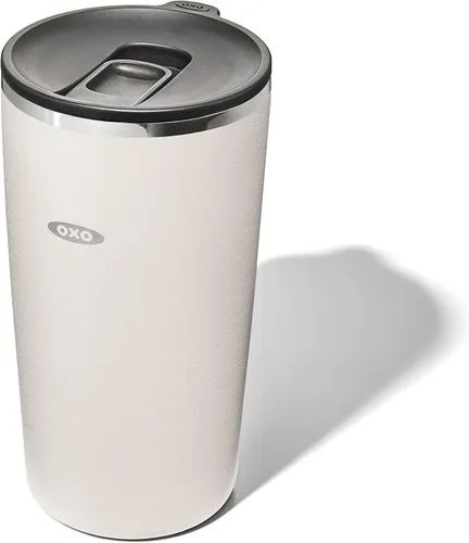 Miniatura 36 de OXO Strive - Vaso aislado de 24 onzas con tapa deslizante, cobalto oscuro