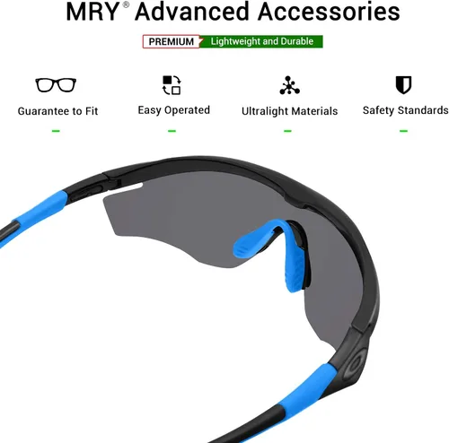 Miniatura 6 de Mryok Calcetines de repuesto para Oakley M2 Frame M2 Frame XL lentes de sol - Opciones