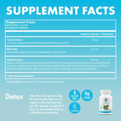 Miniatura 6 de ¡Yes You Can! Kit Detox Plus, Sustituto de Comidas de Fibra Pura Limpieza Diaria, Mezcla para Bebida, Potenciador de Batidos y Suplemento, Kit