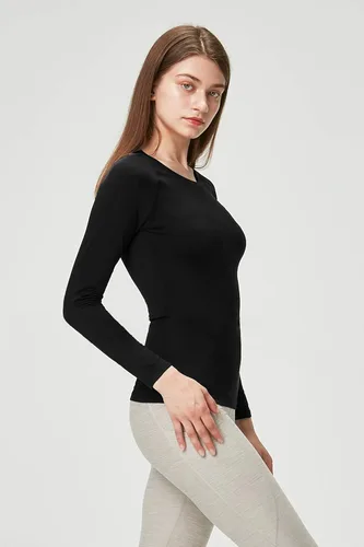 Miniatura 5 de DEVOPS - Camisetas térmicas de manga larga para mujer 2