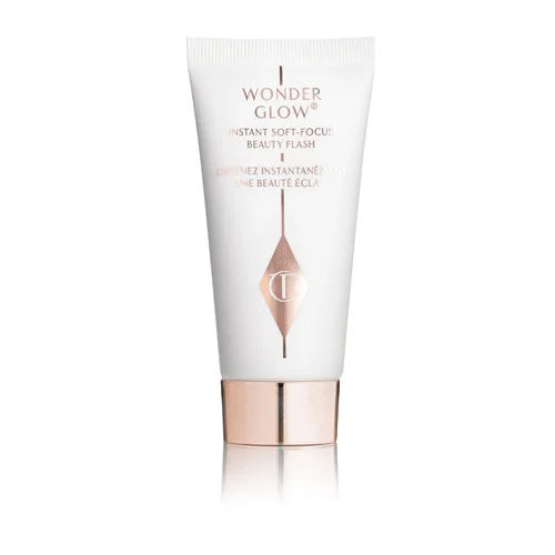Charlotte Tilbury Wonderglow Face Primer - Soft-Focus, Illuminating Dewy Primer to Hydrate & Blur the Look of Imperfections, Fine Lines & Wrinkles -