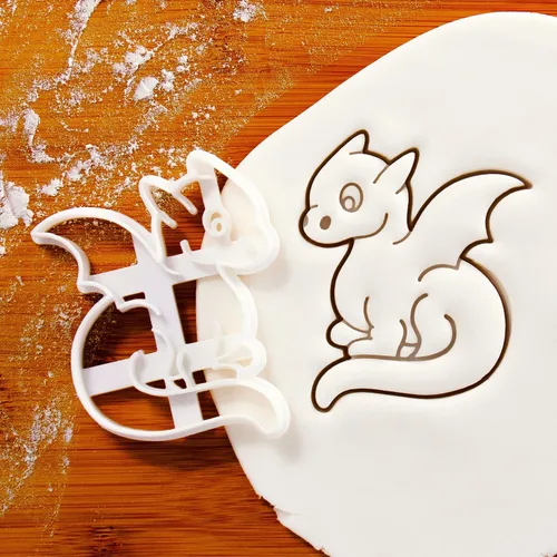 Miniatura 2 de Cortador de galletas Baby Dragon, 1 pieza - Bakerlogy