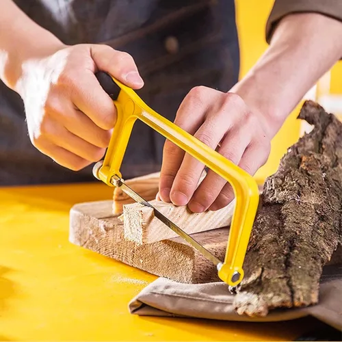 Miniatura 4 de Hanpex Juego de bloques para sierra pequeña y taco para inglete de 6" - Sierra de corte fino extra de 150 mm con hoja de sierra bimetálica