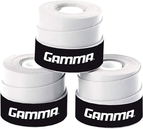 Miniatura 8 de Gamma Sports Supreme Overgrip para raquetas de tenis, pickleball, squash, bádminton y raquetball, varios tamaños y colores Surtido