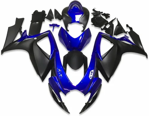 Miniatura 25 de Carrocería de plástico negro mate carenado apto para Suzuki 2006 2007 GSXR 600 750 inyección ABS nuevo marco 06 07 GSXR-600 750