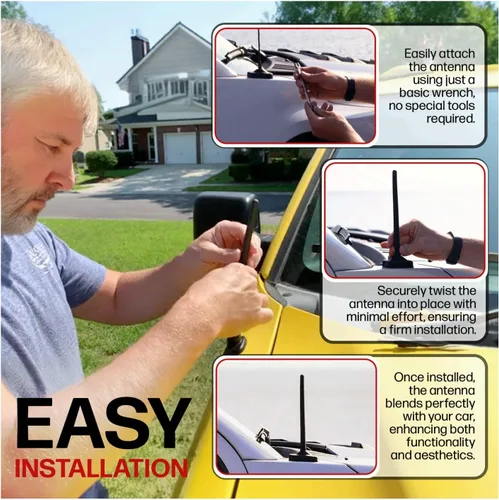 Miniatura 5 de AntennaMastsRus - Antena de repuesto compatible con Jeep Wrangler y Gladiator 2007-2020