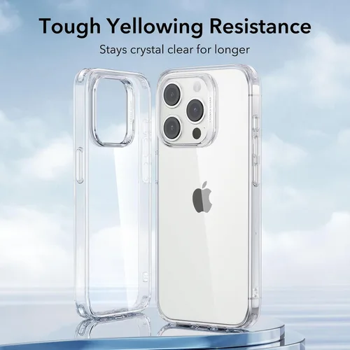 Miniatura 5 de ESR Funda Transparente para iPhone 14 Plus, Funda de Silicona Delgada a Prueba de Golpes, Resistente al Amarilleo, Funda de Teléfono TPU