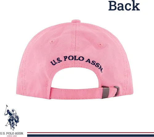 Miniatura 3 de U.S. Polo Assn. Small Polo Pony Logo Baseball Hat, 100% Cotton, Adjustable Cap