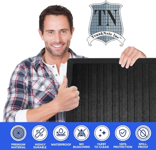 Miniatura 7 de Forro de carga prémium para Toyota Highlander 2014-2019 100% de protección, alfombrilla de maletero de automóvil de ajuste personalizado