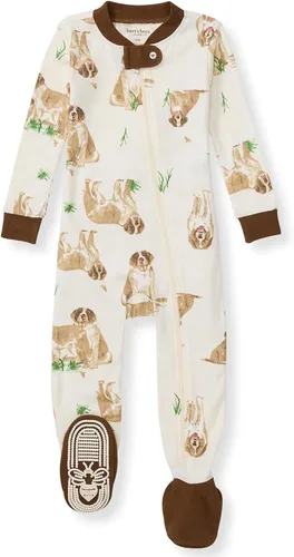 Miniatura 249 de Burt's Bees Baby - Pijama de una pieza para bebé, mameluco para dormir y jugar, algodón 100% orgánico, cremallera frontal