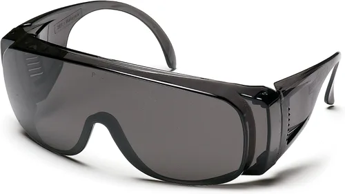 Miniatura 5 de Pyramex Solo Jumbo - Gafas de seguridad con lente transparente, marco transparente