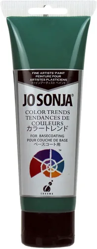 Miniatura 12 de Jo Sonja Colores de fondo – Botella de 6 oz de acrílico de flujo mate – Deep Pond color fantasía (Deep Pond)