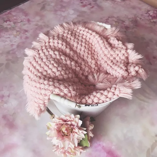 Miniatura 43 de Zeroest Accesorios para fotografía de bebé, canasta trenzada de lana de oveja para recién nacidos, relleno de canasta para sesión de fotos