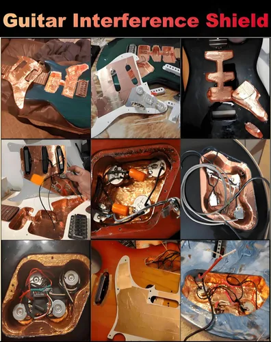 Miniatura 5 de Cinta adhesiva de cobre de 1 pulgada x 50 pies, cinta adhesiva de lámina metálica doble conductora para blindaje EMI/RFI, manualidades de bricolaje