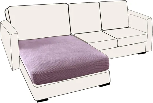 Miniatura 20 de UNBBRRL Fundas de cojín de asiento para sofá, elásticas, funda de cojín individual para sofá, fundas de cojín para sofá, fundas de héroe protegen
