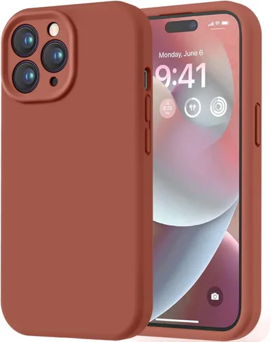 Miniatura 147 de LOVE 3000 Compatible con Funda para iPhone 15, [Cámara de Cobertura Completa de Silicona Suave] [Protección contra Caídas de 8 pies], Forro de Negro