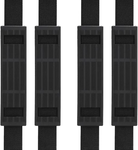 Miniatura 8 de 2 correas ajustables de fijación para asiento de aeropatineta y 2 ganchos protectores de correa para accesorios de kart auto equilibrio