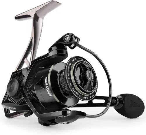 KastKing Megatron Spinning Reel, Freshwater and Saltwater Spinning Fishing Reel, Rigid Aluminum Frame 7+1 Double-Shielded Stainless-Steel BB, Over