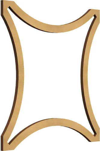 Miniatura 39 de Lilley Paneles decorativos de pared de madera con calado, extra pequeños, 7 3/8 pulgadas de ancho x 7 3/8 pulgadas de alto x 1/4 pulgadas de alto
