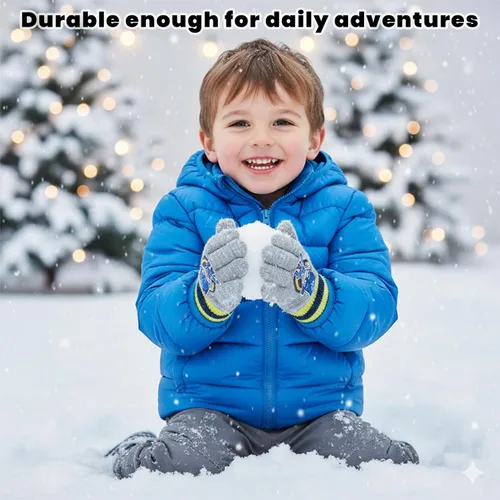 Miniatura 13 de PJ Masks Guantes de invierno para niños, paquete de 4 guantes y manoplas de PJ Masks (niño pequeño)