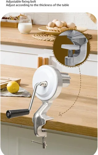 Miniatura 3 de Buachois Cavatelli Máquina para hacer pasta, manivela original italiana para hacer pasta, máquina para hacer pasta de ñoquis para cocina italiana