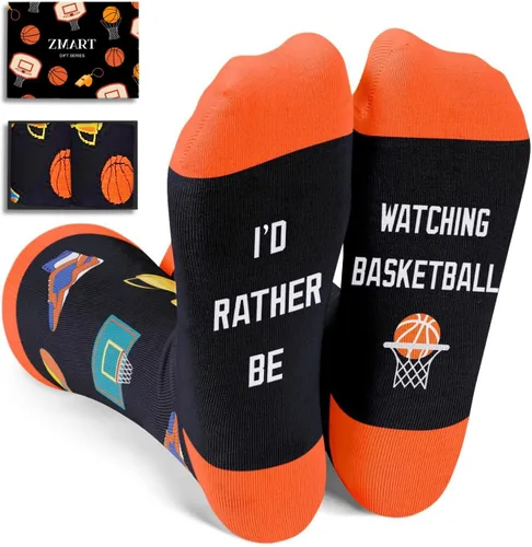 Miniatura 8 de Zmart Hombre Mujer Regalos Deportivos - Calcetines de Sóftbol, Levantamiento, Baloncesto, Béisbol, Hockey, Fútbol