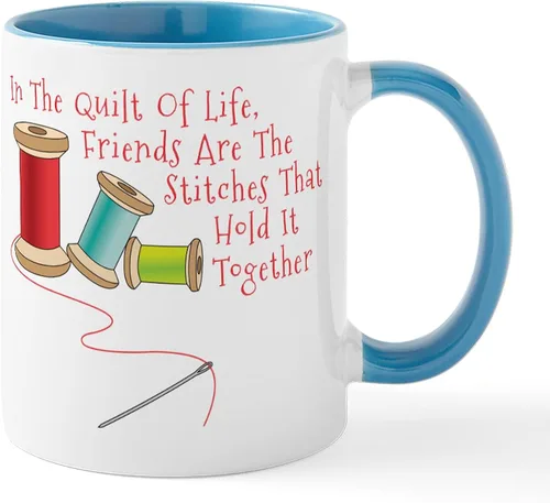 Miniatura 99 de CafePress Ascii - Taza de café de cerámica, taza de té, 11 onzas