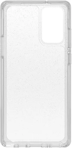 Miniatura 5 de OtterBox Funda para Galaxy Note20 5G Symmetry Series, polvo de estrellas (escamas plateadas/transparente), ultra suave, compatible con carga
