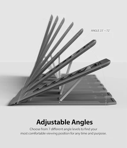 Miniatura 5 de Ringke Excelente soporte universal para tableta, soporte de acción de resorte, accesorio adhesivo multiángulo para tabletas iPad, lector electrónico