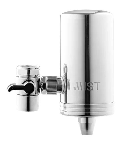 Miniatura 2 de Mist - Filtro de agua para fregadero, filtro de grifo, acero inoxidable, capacidad de 320 gl, reduce el metal pesado, filtro de agua certificado
