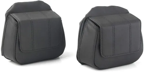 Miniatura 4 de Par de paneles de carenado inferior Bolsillos de almacenamiento, bolsillos inferiores de puerta de carenado para Harley Touring Road Glide Street
