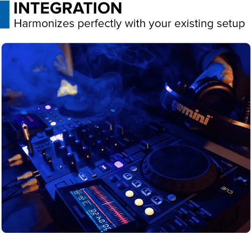 Miniatura 4 de Gemini Sound MDJ-500 - Reproductor de medios profesional para DJ, diseño compacto con rendimiento completo de funciones, compatible con Virtual DJ