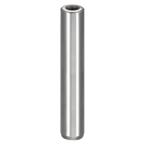 Miniatura 7 de uxcell M8 Pasador de rosca interna 0.512x1.181 in Chaflanado ranura de escape plana Pin cilíndrico Cama Estantería Dispositivos metálicos Pines